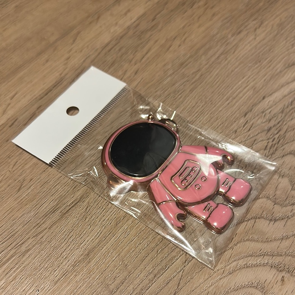 Adorable Pink Astronaut Case Mate Phone Grip Holder - Picture 2 of 4